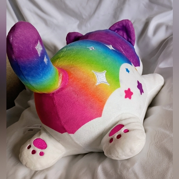 Aphmau 6" MeeMeows Rainbow Cat Plush Celestial Collection RARE - Picture 7 of 11